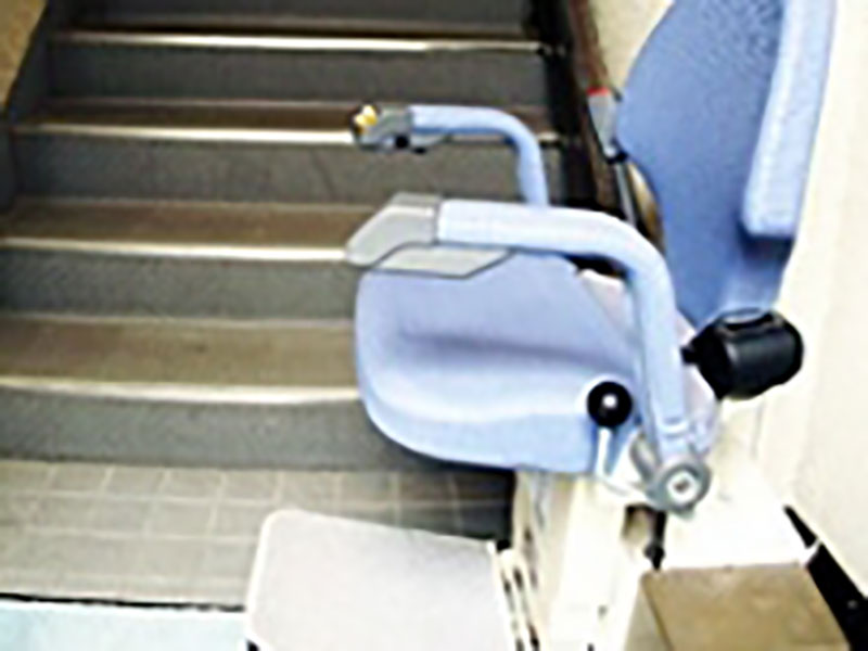 階段昇降機の写真
